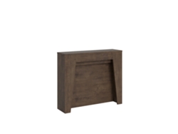 Consola extensible 90x25/181 cm Anea Nogal