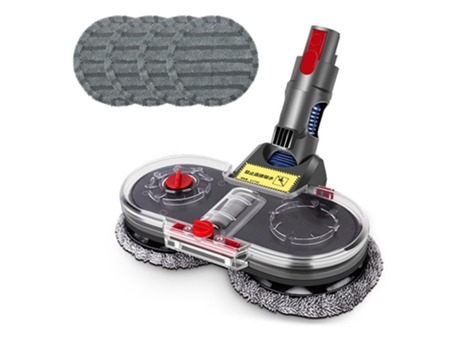Traje-para Dyson V7 V8 V10 V11 fregona eléctrica en seco y húmedo piezas reemplazables con 1 tanque de agua 1 cabezal de fregona 4 almohadillas de ...