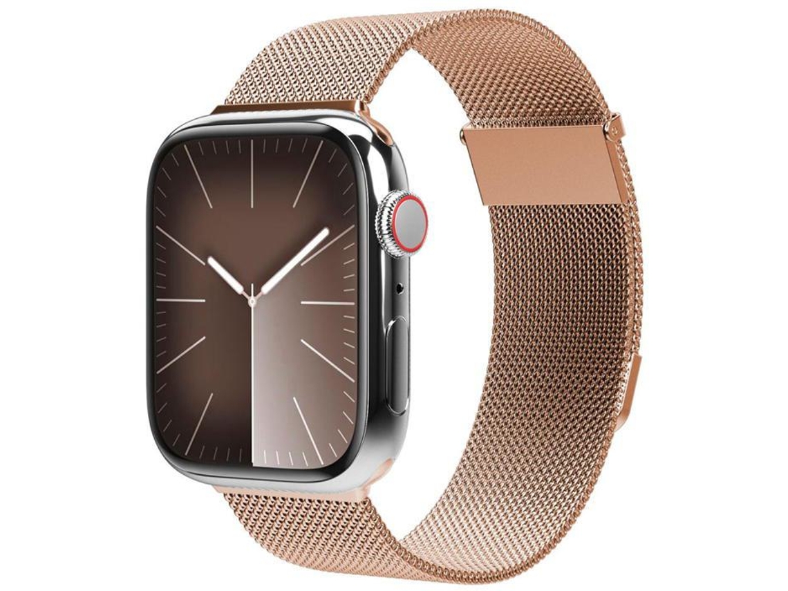 Pulsera para Apple Watch 42/49 mm VONMÄHLEN Milanese (Rosa)