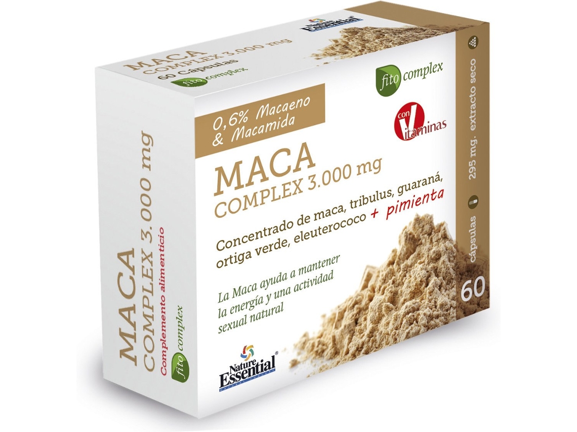 Suplemento Alimentar NATURE ESSENTIAL Complex Ext Seco Blister (3000 Mg - Cápsulas)