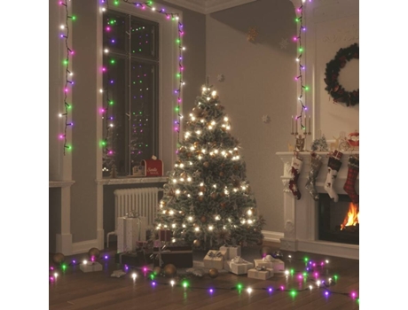 Luces de Navidad VIDAXL 343227 (200 m - 2000 Luces LED - Multicolor)