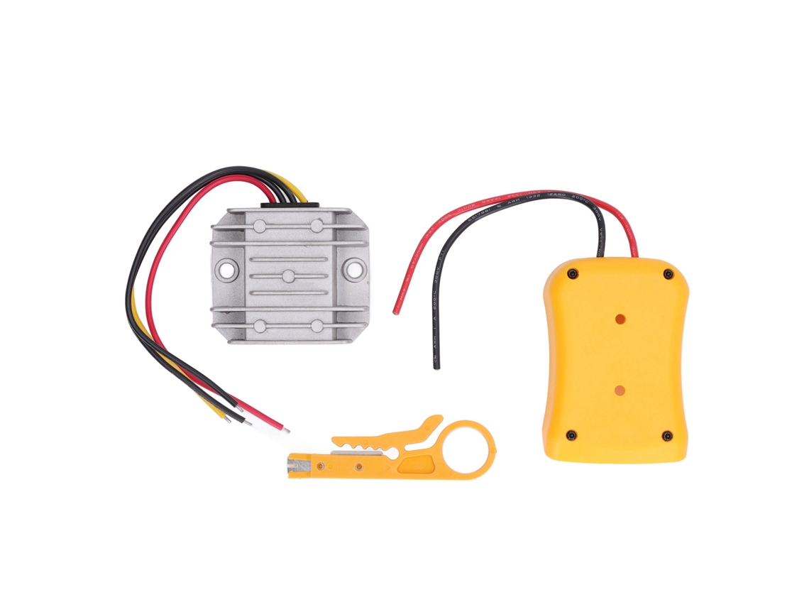 Convertidor Automático De Voltaje Cc De 36 W, De 20 A 12 V, Con Protección Contra Baja Tensión.