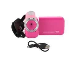 Cámara De Video Digital Hd De 16 Mp Y 1080p Con Zoom De 16x Y Pantalla Giratoria De 2 Pulgadas Para Vlogging Y Estudiantes.
