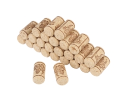 50 Tapones De Corcho Natural De 22x44 Mm Para Botellas De Vino, Sellador De Madera