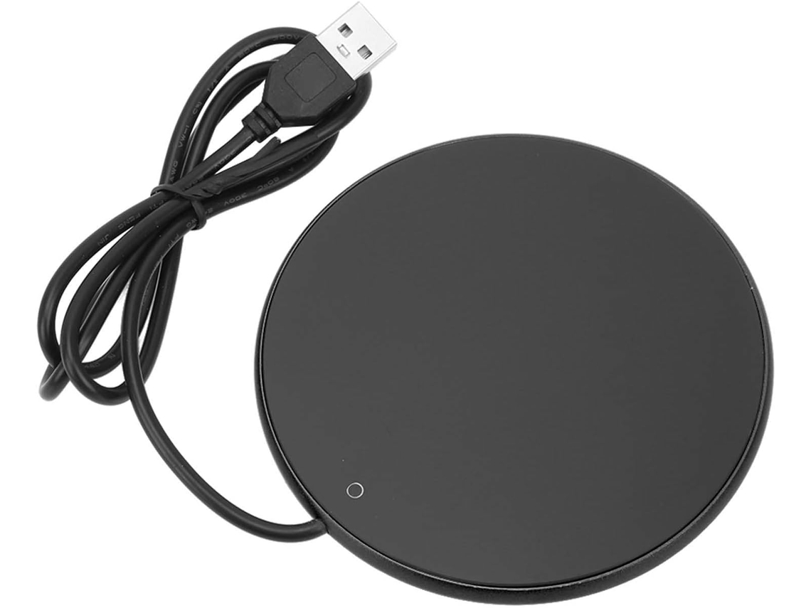 Calentador De Tazas Usb Con Control Táctil Inteligente, Temperatura Constante, Para Café Y Bebidas Calientes, 10,3 Cm