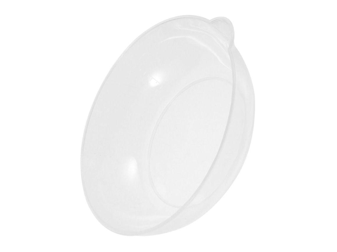 Bandeja de plástico redonda reutilizable para báscula de cocina digital, antiderrames, P Gokoco