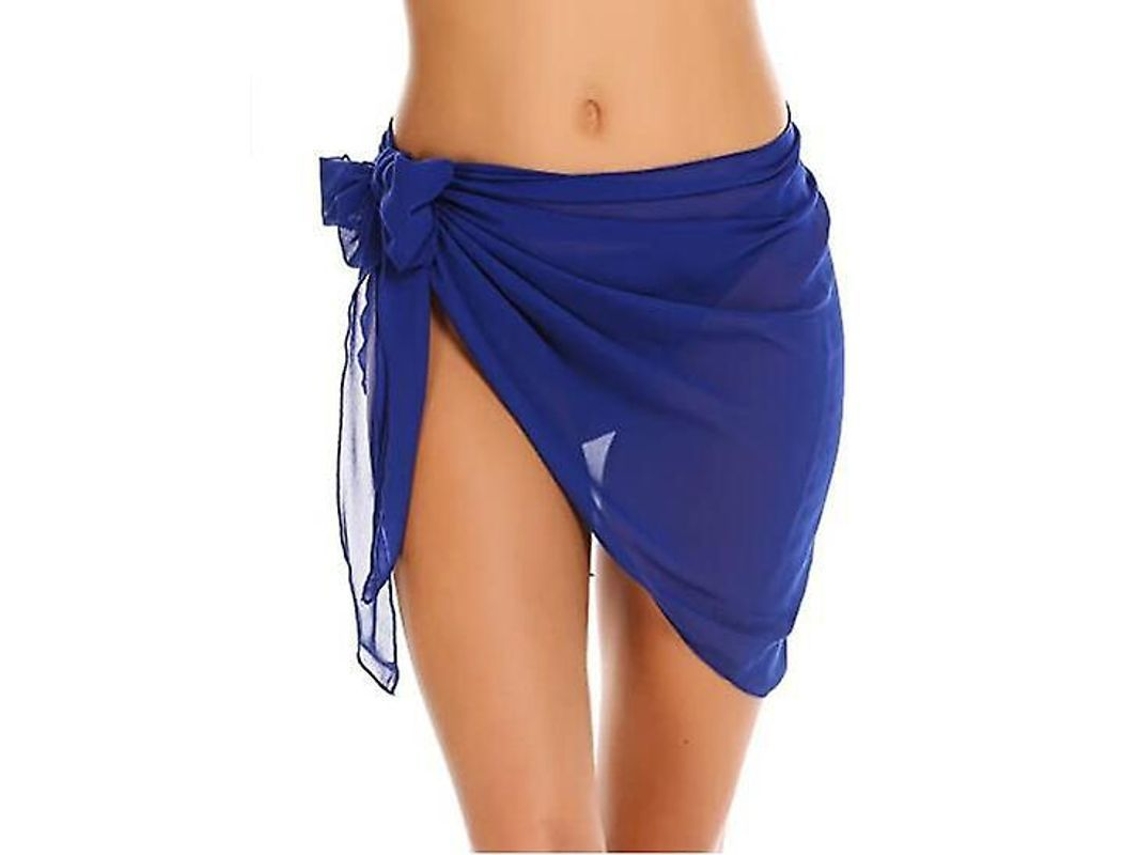 2026-falda Sarong Para Mujer Tela Ligera Semi-transparente Para Playa Y Piscina