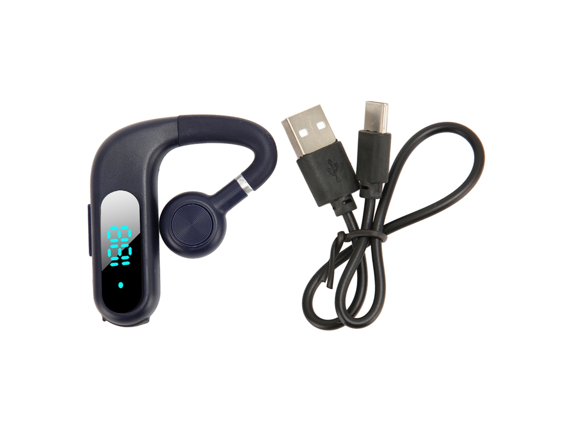 Fones de Ouvido Sem Fio Bluetooth 5.3 com Exibição Digital EOOCOO