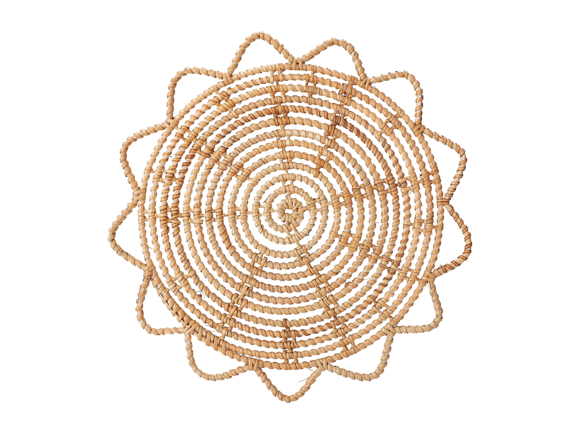 Decoración de pared de ratán (ordenar y decorar)