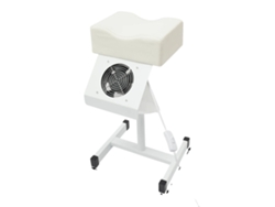 Taburete de pedicura, altura ajustable, estructura estable, blanco OEM