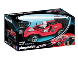 Coche Teledirigido PLAYMOBIL 9090 (Rojo - 10x6cm - Edad Mínima: 6)