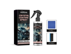 Spray de recubrimiento cristalino, brillo duradero, fácil limpieza, para automóviles | Sin marca