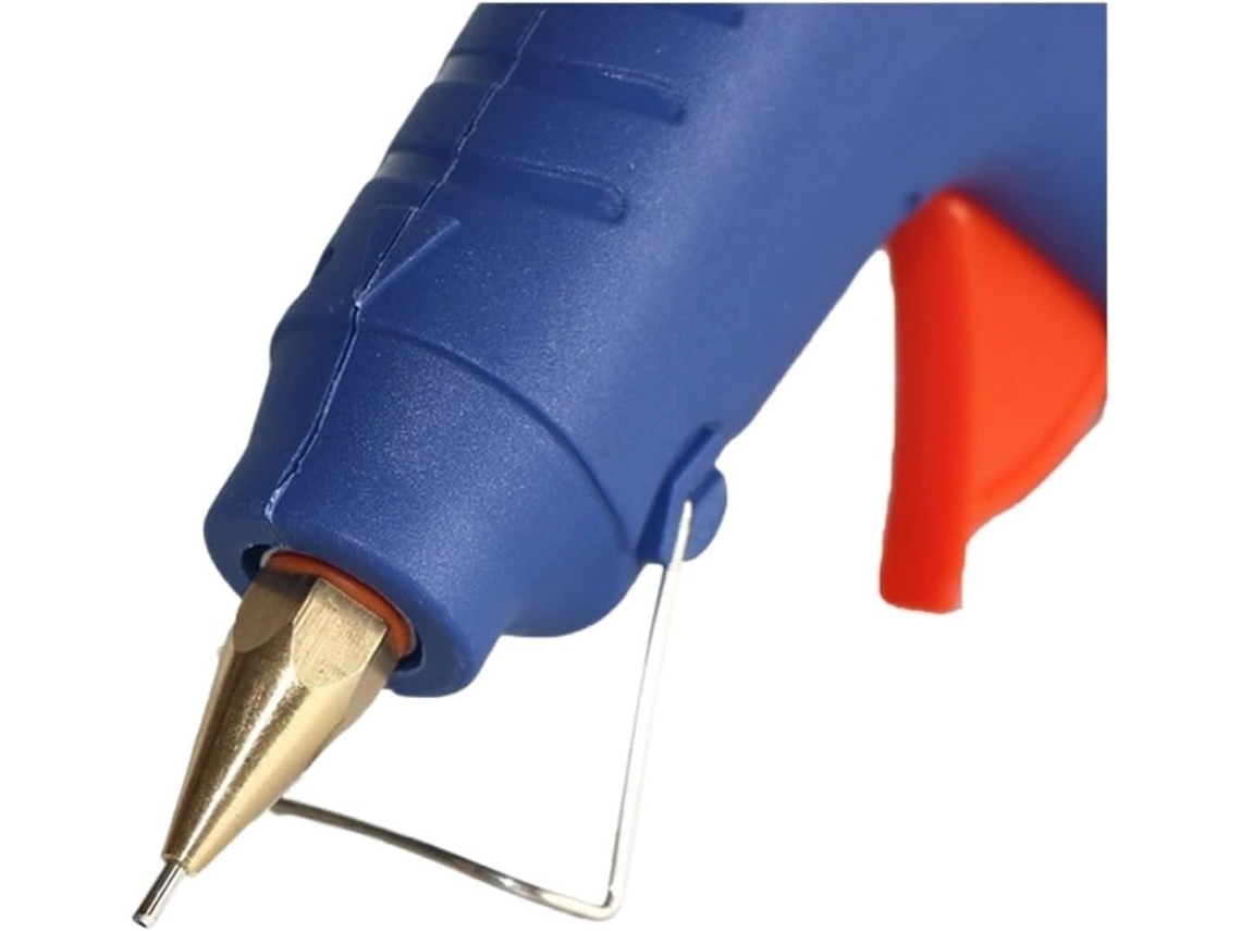 Pistolet À Colle Thermofusible 40w 60w Buse En Cuivre Pur Petit Alésage 1mm Avec Interrupteur