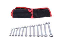 Juego De 12 Llaves Combinadas De Acero De 8 A 22 Mm Para Herramientas De Reparación De Automóviles.