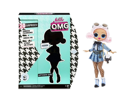 Muñeca TAVITOYS LOL Surprise OMG mueñca Uptown Girl (Edad Mínima Recomendada: 6 años)