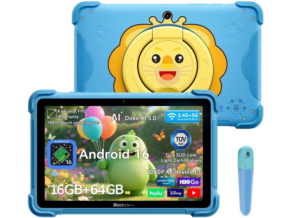 Tablet Blackview Link 1 Kids (8.68'' - 12 Gb - 64 Gb - Azul)