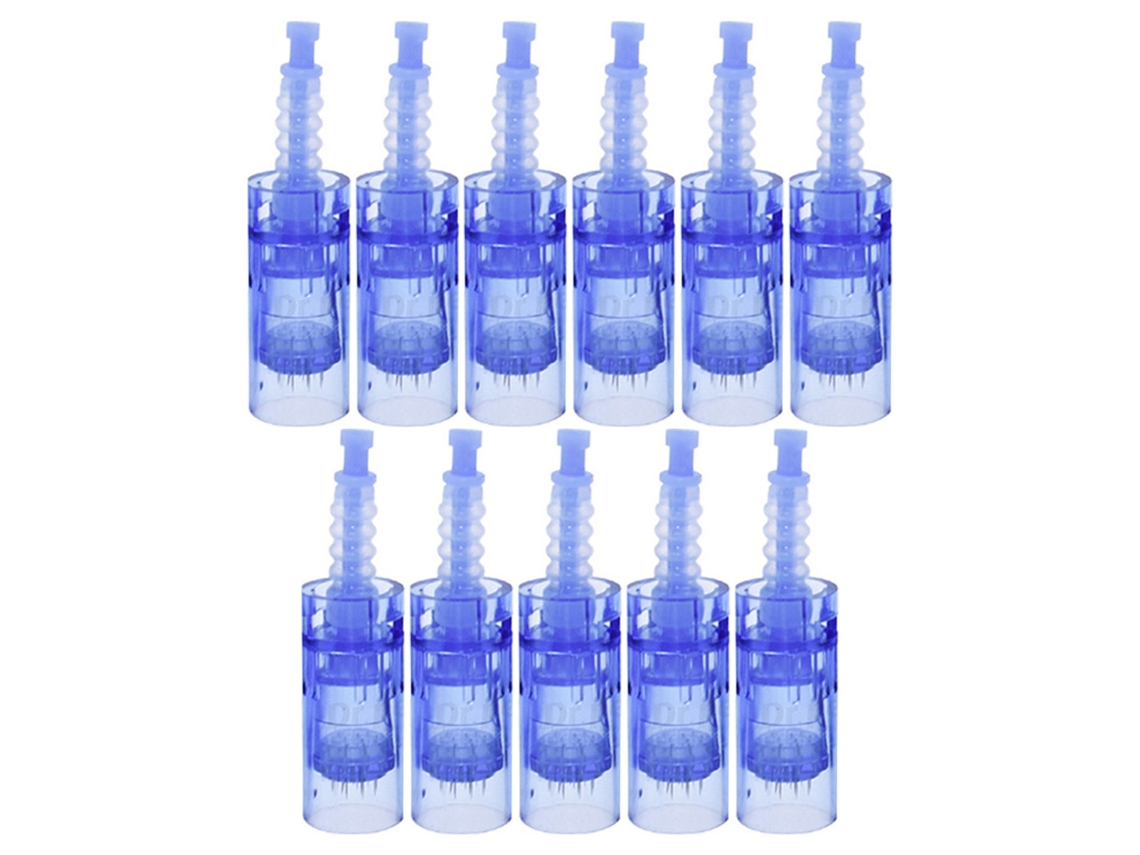 Cartuchos de microagujas de repuesto compatibles con A6 de 12 pines