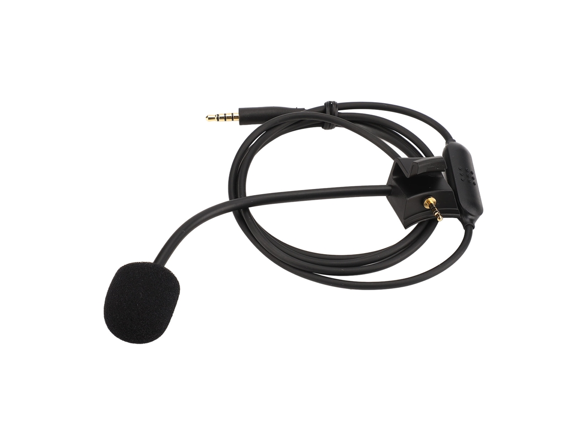Cable de micrófono con brazo (reducción de ruido, botón de silencio)