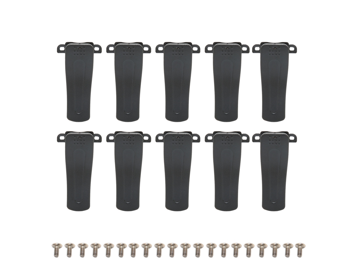 10 Anillos De Plástico De Repuesto Para Correa De Radio Walkie-talkie Baofeng Bf 666s 777s 888s T 200s