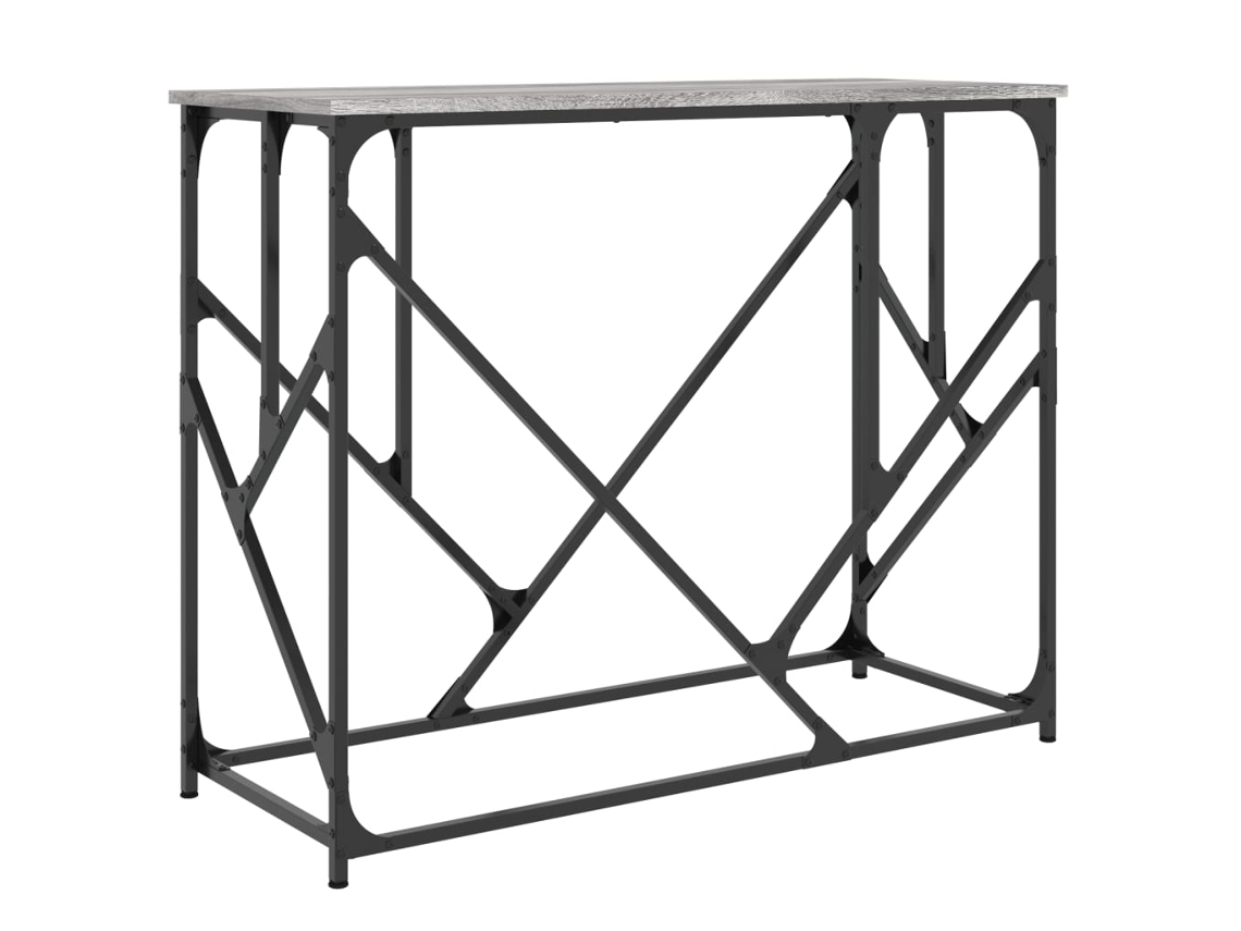 Maison Exclusive - Mesa Consola Madera De Ingeniería Gris Sonoma 100x40x80 Cm