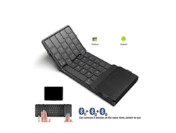 Teclado Bluetooth plegable Teclado inalámbrico plegable con panel táctil recargable para Vento Ly Ebike