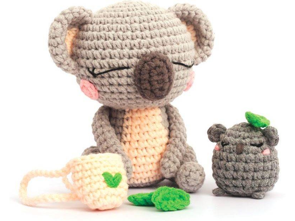 Mi Caja de Peluche de Ganchillo Amigurumi GRAINE CRÉATIVE Koala