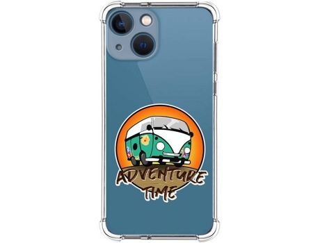 Carcasa iPhone 13 Mini (5.4) TUMUNDOSMARTPHONE Adventure Time Dibujos Multicolor
