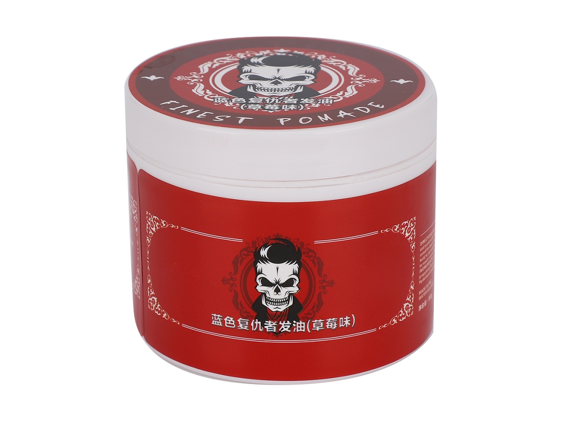 Cera Para El Cabello 90g Hidratante De Larga Duración, Arcilla Capilar Para Peinados, Sabor Fresa