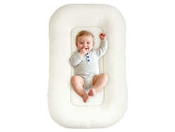 Nido para bebé CHRUI de 0 a 24 meses, transpirable, de algodón, portátil, 90x50cm (beige)