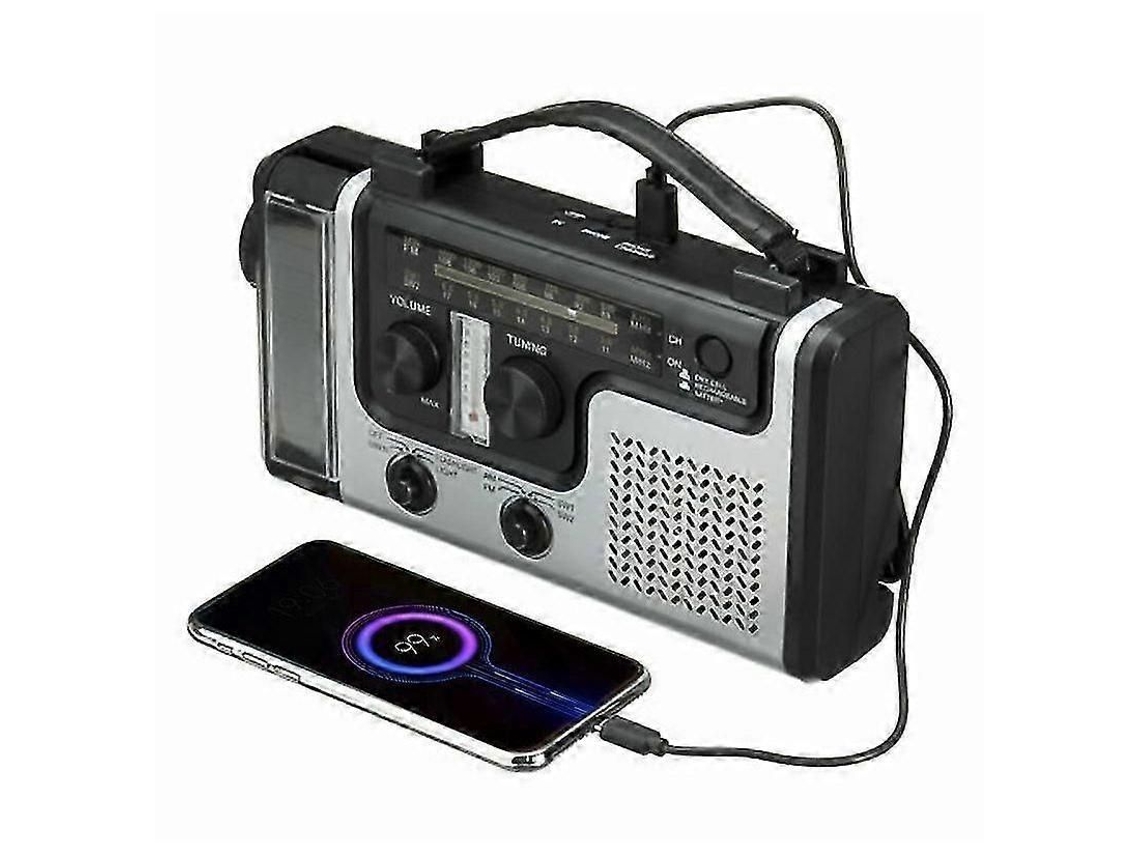 Radio solar multifuncional GOKOCO con linterna