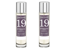 Set de 2 perfume de hombre nº19 150ml CARAVAN