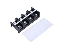 Bloque De Terminales Con Tapa De Aislamiento Plástico Transparente Removable 300a 600v Para Electrodomésticos Hogareños
