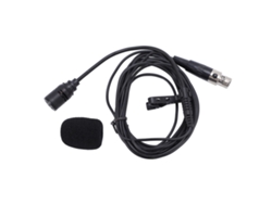 Microfone Lavalier Omnidirecional Clip On Lapel Com Filtro Anti-vento Para Gravação De Vídeo Podcast Entrevistas