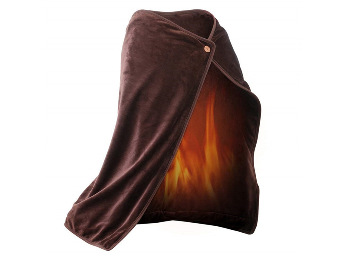2026-manta Calefactora Usb Desmontable Lavable Bufanda Electrica Para Invierno Cuerpo Rodillas Hogar Oficina
