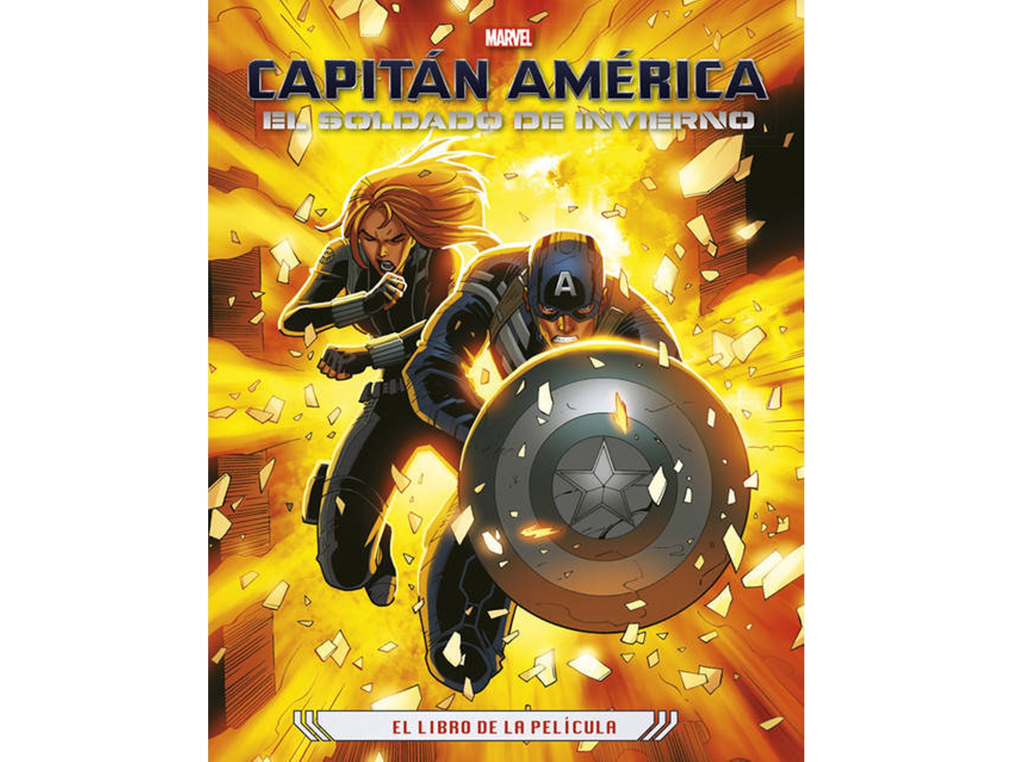 Libro Capitán América de Marvel (Español)
