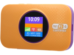 Router Wifi Móvil 4g Lte: Dispositivo De Punto De Acceso Portátil Con Velocidad De 6300 Mbps.