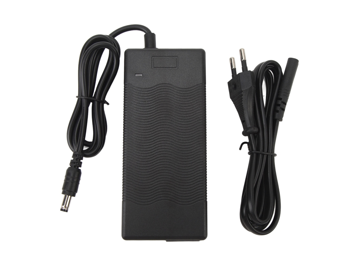2026-cargador De Bicicleta Eléctrica 42v 2a Adaptador De Energía Para Batería De Litio 36v Patinete Eléctrico Con Conector Dc5.5x2.5mm Plug And Play