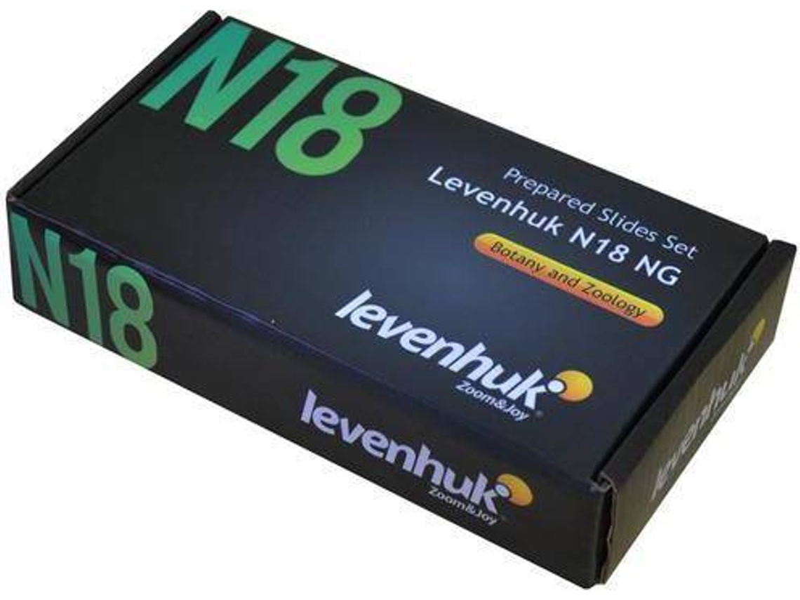 Juego de Cubjeobjetos para Microscopio LEVENHUK N18 NG