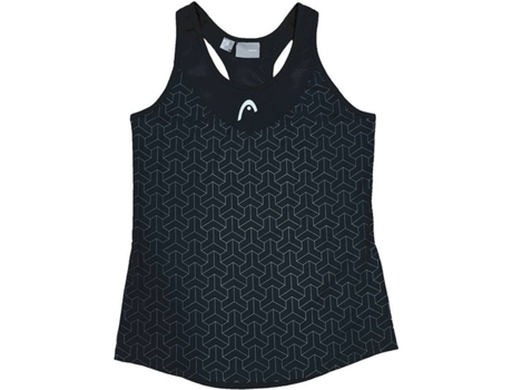 Camiseta de Mujer HEAD RACKET Alpha Tenis Negro (XL)