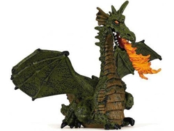 Figura PAPO Dragón Alado Verde con Fogo