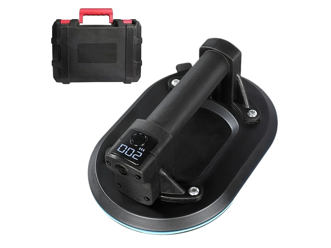 Ventosa de vacío, capacidad de 220 kg, batería recargable, tipo 1 de 200 kg