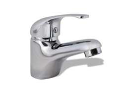 Grifo monomando para lavabo cromado DKD HOME DECOR