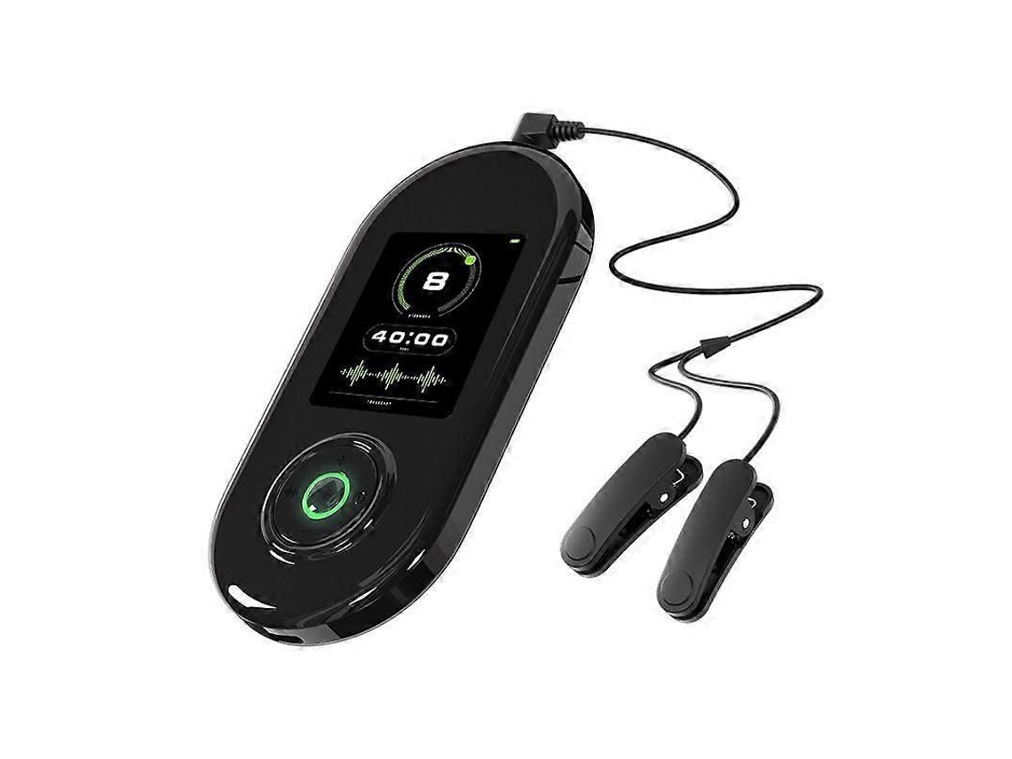 Dispositivo de microcorriente para el tratamiento del insomnio, ayuda instantánea para dormir, diadema con clip para la oreja.