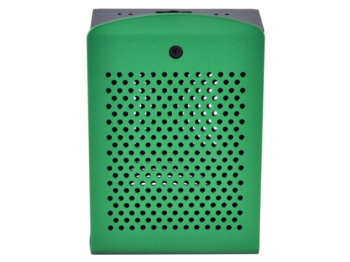 2026as-caja De Aleación De Aluminio Con Soporte De Enfriamiento Para Raspberry Pi 3 Modelo B/b+ (verde)