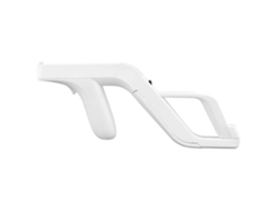 Una pistola Zapper desmontable para Wii, ideal para accesorios de juegos con control remoto y juegos de disparos a distancia.