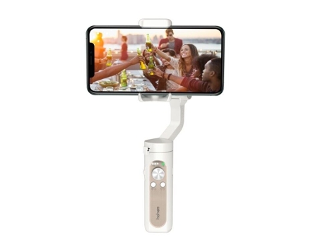 Gimbal SLOWMOOSE Portátil para iPhone / Max Blanco