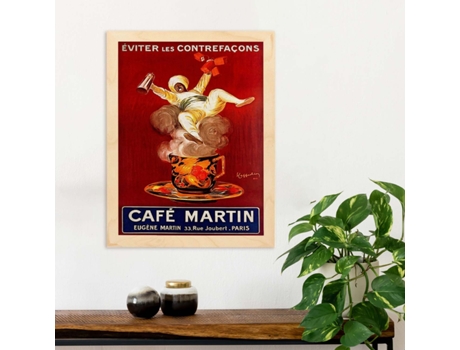 Poster NACNIC Vintage de Café Martin