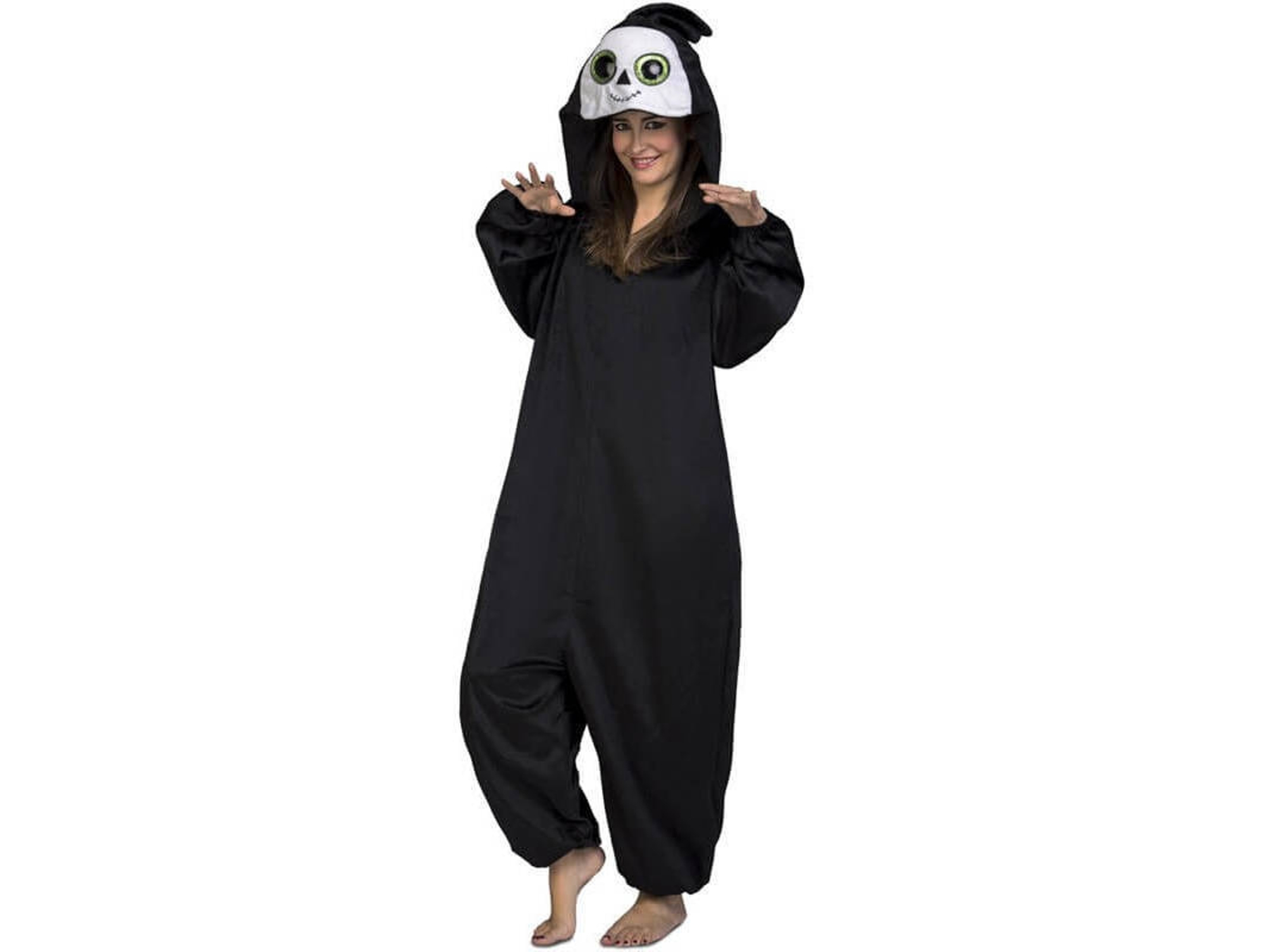 Disfraz Unisex DISFRAZZES Fantasma Con Ojos Grandes (Talla: M/L)