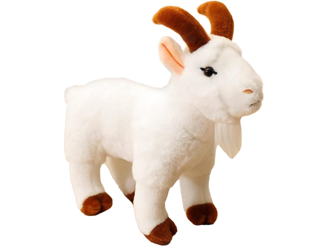 Cabra Bebé De Peluche, Suave, Realista Y Linda Figura De Juguete | Cabra De Simulación, Para