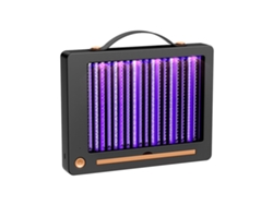 Repelente Eifson de 2000 mAh, potente matamoscas, ligero, para polillas y moscas de la fruta (negro)